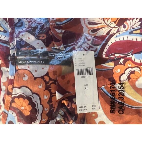 Anthropologie The Somerset Maxi Dress Size X- Large XL Geometric Print - Picture 12 of 12